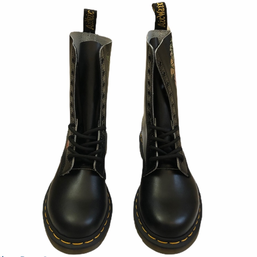 🚫SOLD🚫 Dr. Martens Wild Botanics Combat Boots - Picture 2 of 11